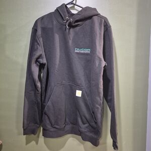 Men's Carhartt Dark Gray Hoodie with Front Logo